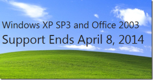  Windows XP and Office 2003 lose support
